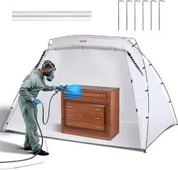 VEVOR Spray Paint Shelter Spray Paint Tent 10x7x6ft Portable Paint Booth  DIY