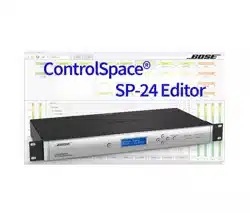 CONTROLSPACE SP 24 EDITOR SOFTWARE photo