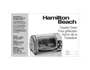 User manual Hamilton Beach 40885 (English - 20 pages)