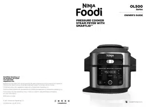 User manual Ninja Foodi SmartLid OL650 (English - 16 pages)
