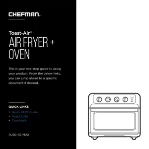 Chefman 20L Air Fryer Toaster Oven - RJ50-SS-M20