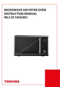 User Manual Toshiba ML2-EC10SA(BS) 1.0 Cu. ft 8-in-1 Counte